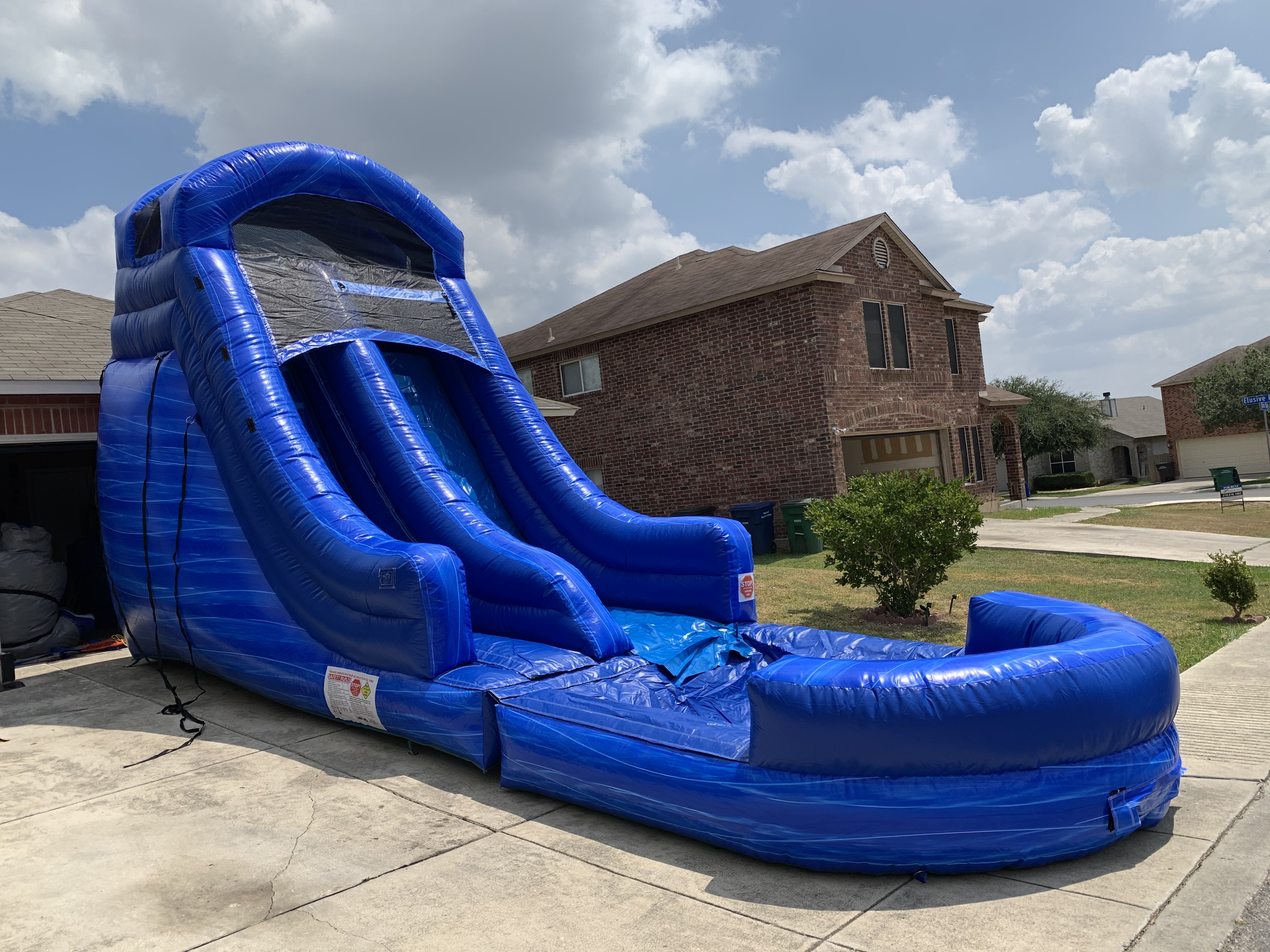 The Blue Magic Slide